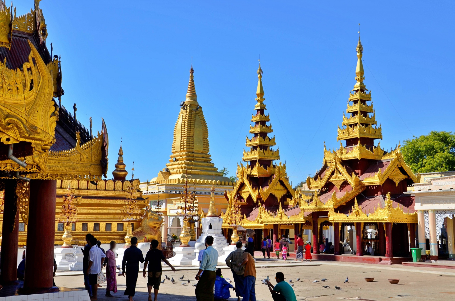 ミャンマーの寺院